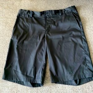 Size 34 Black Nike Golf Shorts